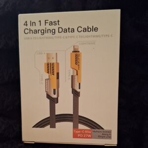 4 in 1 Fast Charging Data Cable